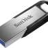 Флешка USB Sandisk Cruzer Ultra Flair 512ГБ, USB3.0, серебристый и черный [sdcz73-512g-g46]